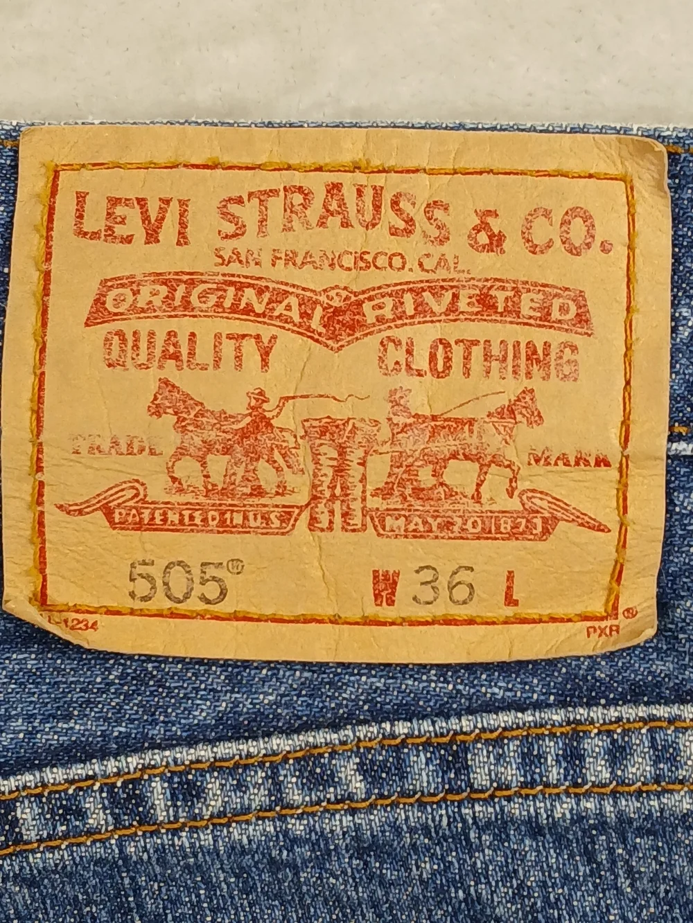 Levi's Denim Shorts 36 Men's